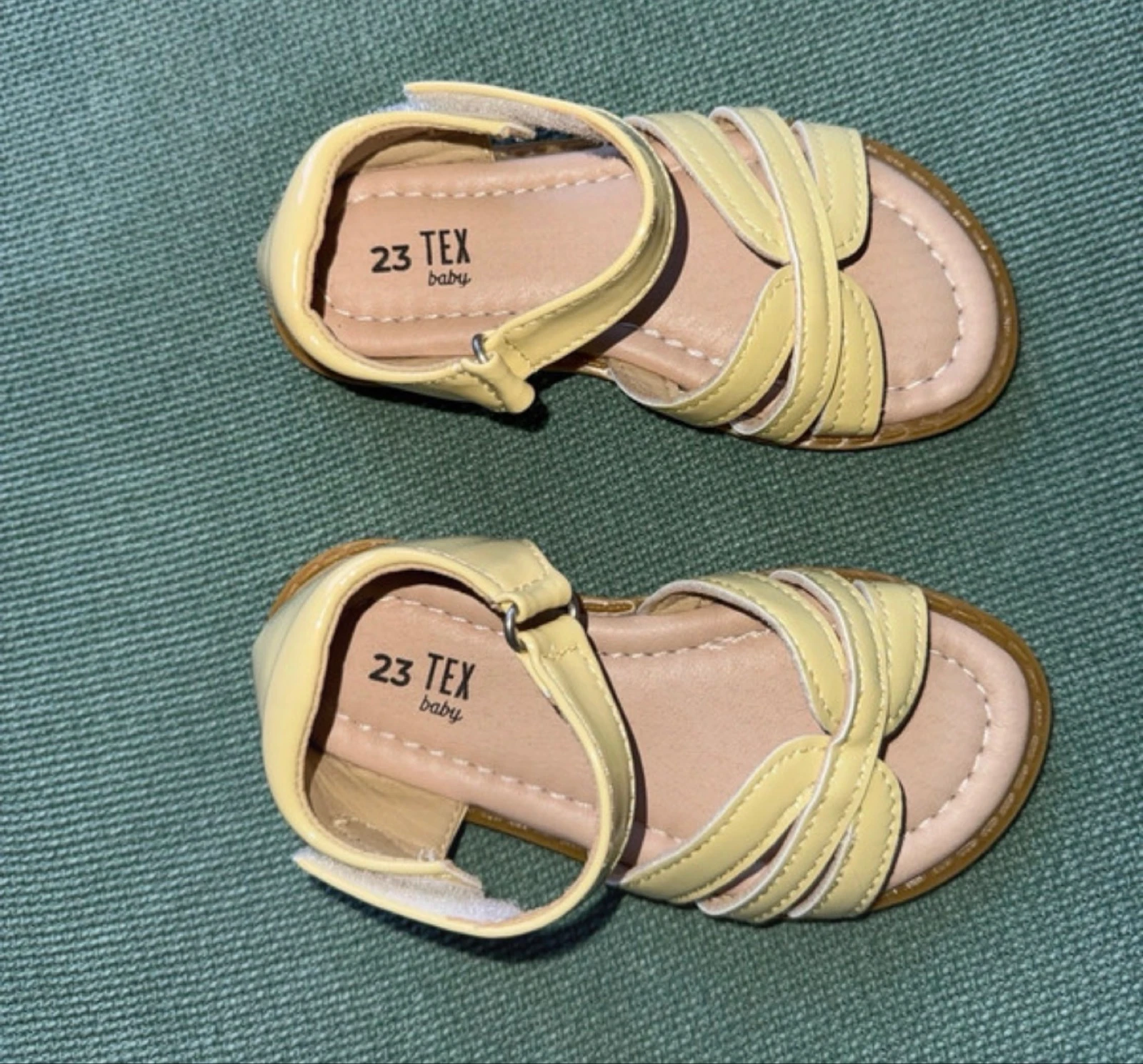 Sandálias Tex Baby T23 amarelas 💛 – photo 5